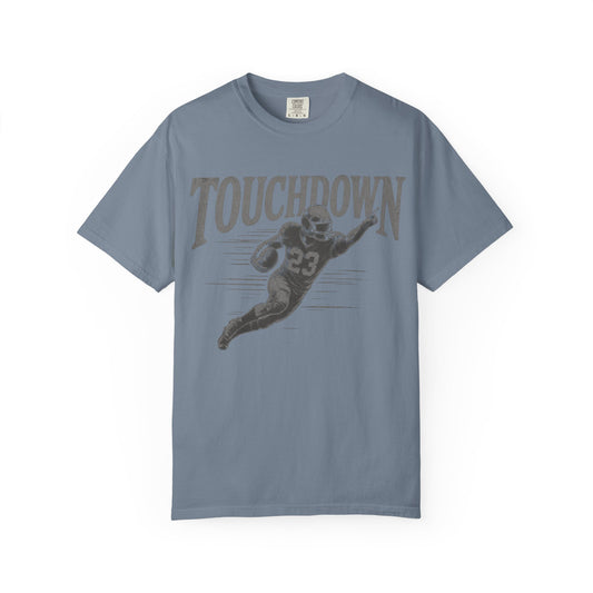 Vintage Touchdown Retro Football Graphic Tee