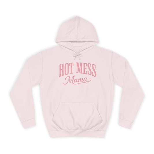 Hot Mess Mama Pink Graphic Sweatshirt