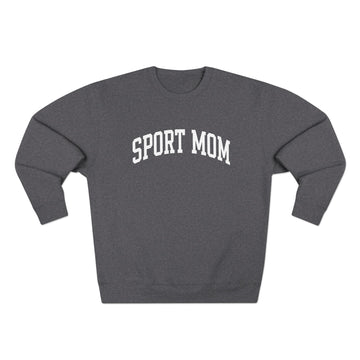 Sport Mom Sweatshirt | Varsity Sports Crewneck Game Day Pullover