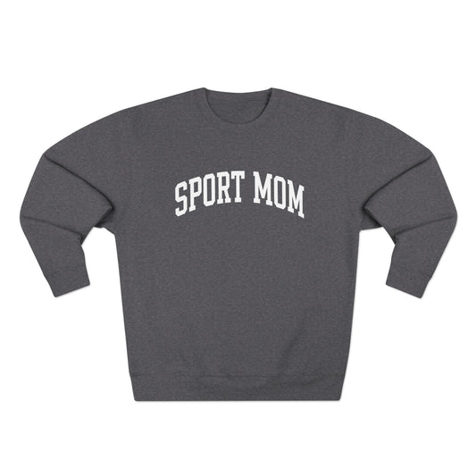 Sport Mom Sweatshirt | Varsity Sports Crewneck Game Day Pullover