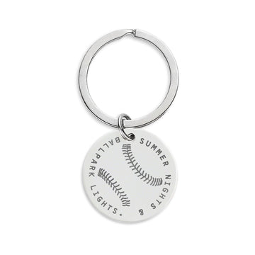 Ballpark Lights Keychain | Baseball Mom Gift & Sports Keychain