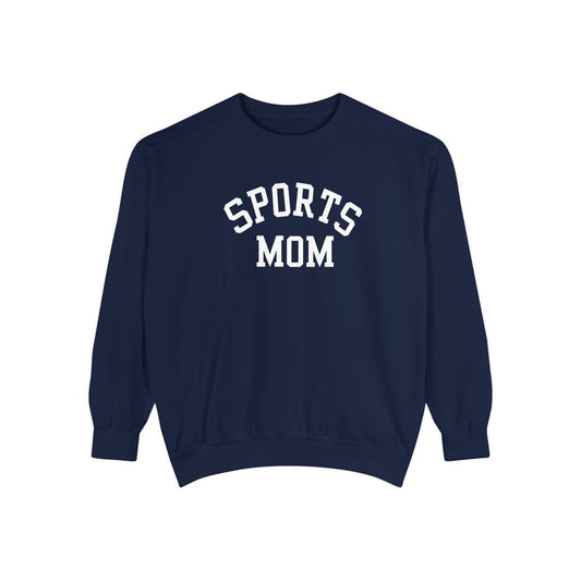 Sports Mom Sweatshirt | Varsity Sports Crewneck | Game Day Pullover