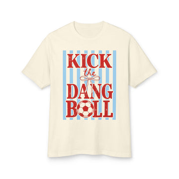 Kick The Dang Ball Tee | Vintage Soccer Graphic Shirt
