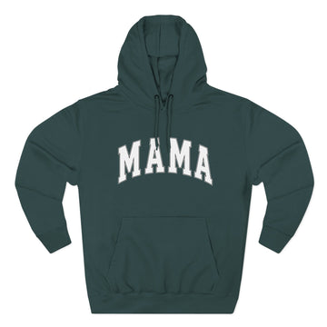 Mama Hoodie | Collegiate Cozy Mom Hooded Pullover