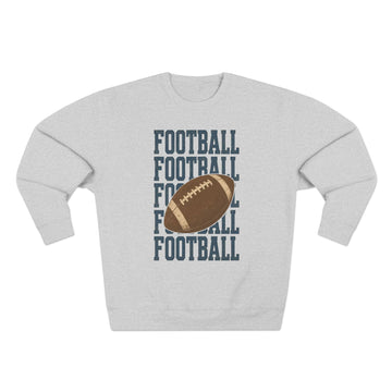 Football Graphic Crewneck Sweatshirt | Vintage Football Sweatshirt | Retro Football Fan Pullover | Cozy Game Day Sweatshirt