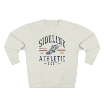 Sideline Athletic Crewneck Sweatshirt | Retro Varsity Vintage Sports Mom Pullover