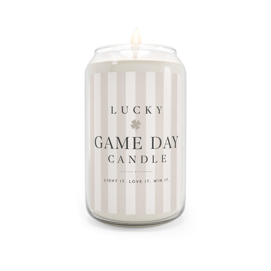 Lucky Game Day Hand-Poured Soy Candle, 13.75 oz