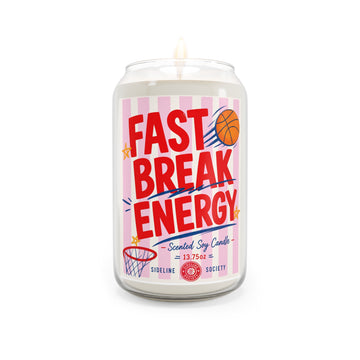 Fast Break Energy Soy Candle | Basketball Candle | Basketball Gift | 13.75 oz Sports Candle