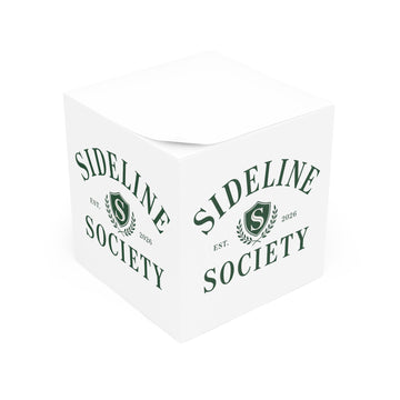 Sideline Society Note Cube | Collegiate Sticky Note Cube | 700-Sheet Desk Memo Pad