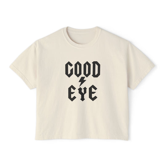 Good Eye Vintage Boxy Tee | Retro Graphic Women's T-Shirt