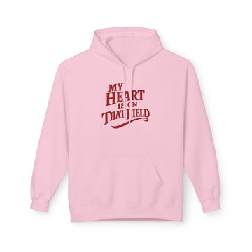 My Heart Is On That Field Hoodie | Sports Mom Baseball Hoodie