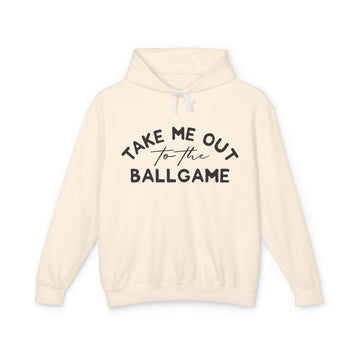 Take Me Out to the Ballgame Hoodie | Baseball Cozy Game Day Sweatshirt