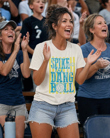 Spike The Dang Ball Volleyball Tee