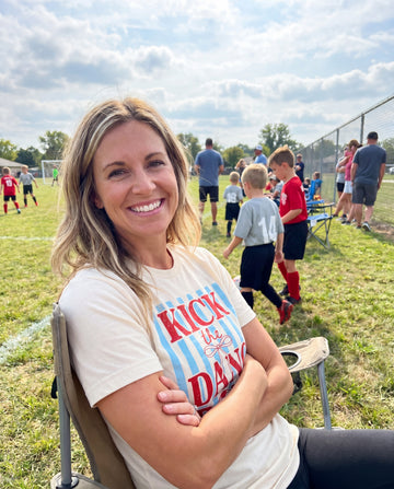 Kick The Dang Ball Soccer Tee