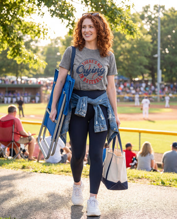 There’s No Crying In Baseball Tee