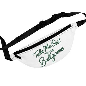 Take Me Out to the Ballgame Fanny Pack | Baseball Game Day Belt Bag