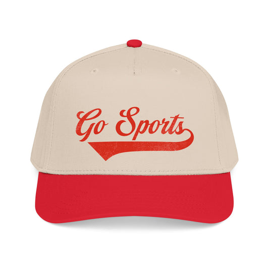 Go Sports Vintage Baseball Cap | Retro Sports Mom Ha