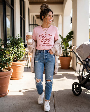 Doing My Best Moms Club Tee