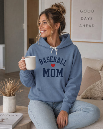 Baseball Mom Lightweight Hoodie