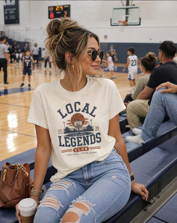 Local Legends Club Basketball Graphic Tee