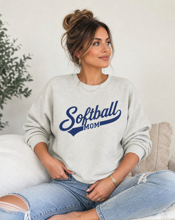 Softball Mom Sweatshirt Pullover