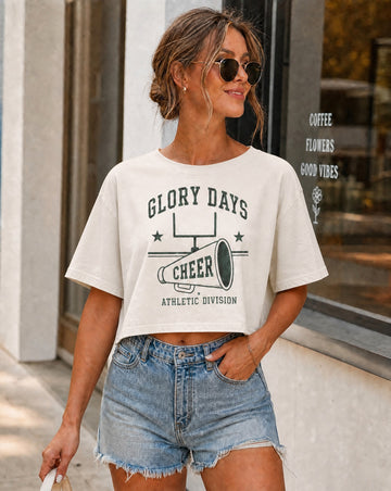 Glory Days Cheer Boxy Tee