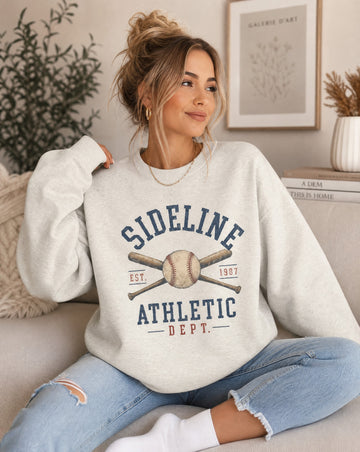 Sideline Athletic Dept Baseball Sweatshirt
