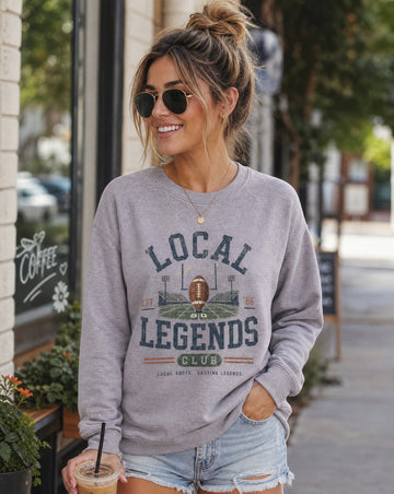 Local Legends Club Football Crewneck