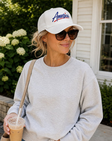 America Patriotic Trucker Hat