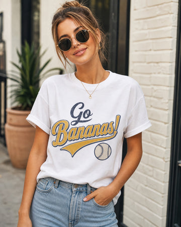 Go Bananas Baseball T-Shirt