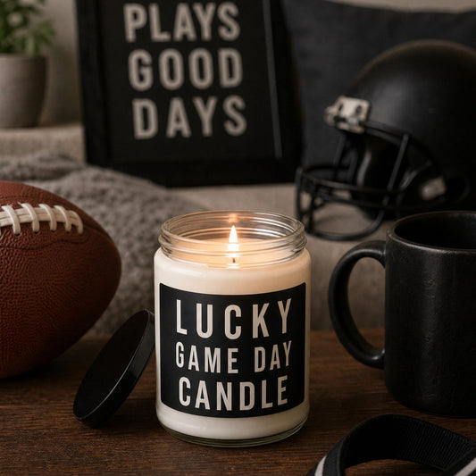 Lucky Game Day Soy Candle, 9 oz