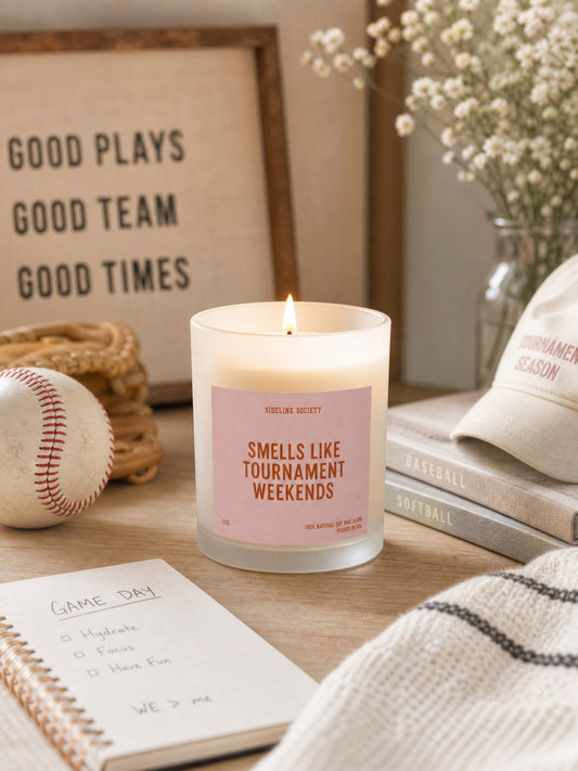 Smells Like Tournament Weekends Soy Candle, 11 oz