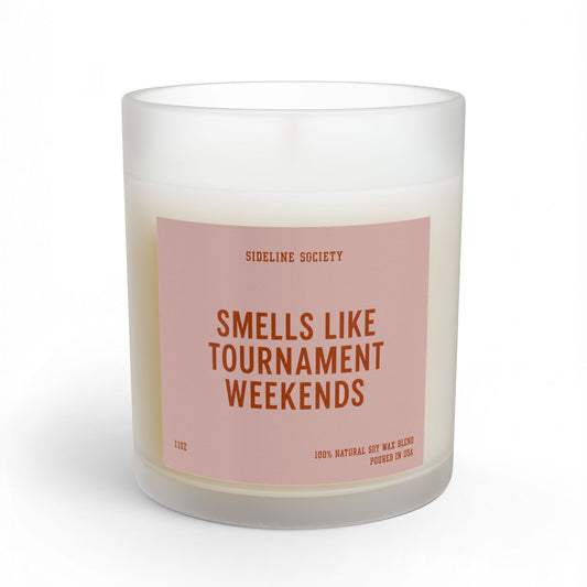 Smells Like Tournament Weekends Soy Candle, 11 oz
