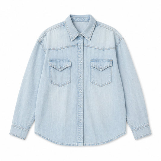 RISEN Western Yoke Denim Shirt