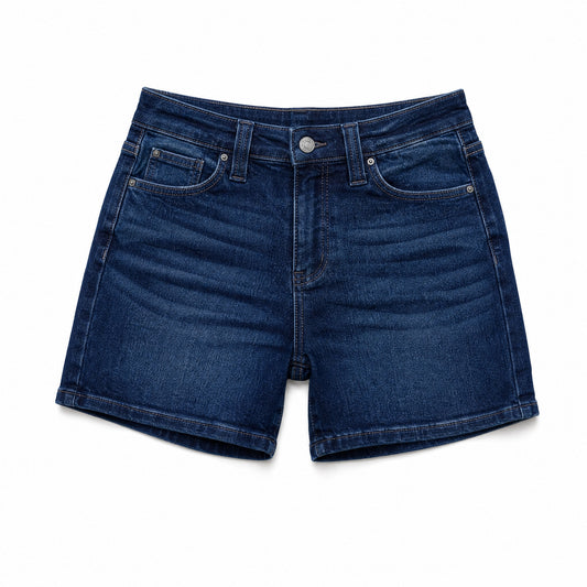 Judy Blue High Waist Denim Shorts with Back Flap Pockets