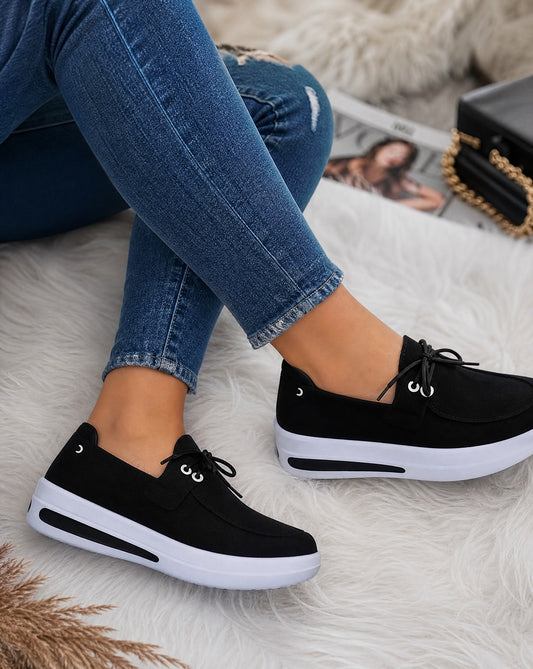Women’s Platform Wedge Boat Shoes