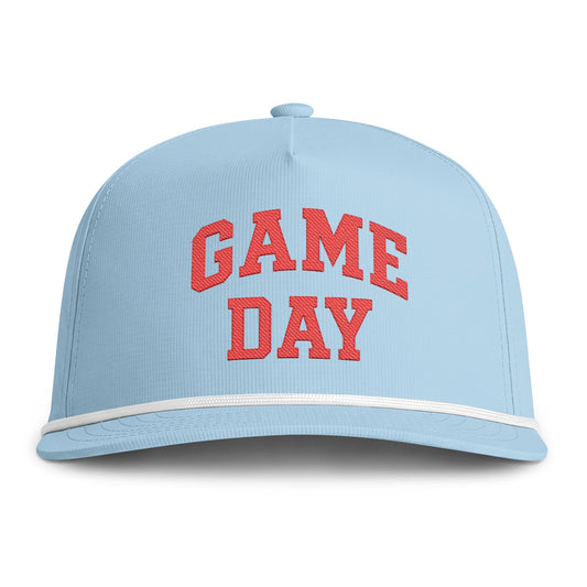 Vintage Game Day Baseball Rope Cap