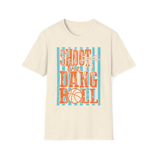 Shoot The Dang Ball Tee | Vintage Basketball Graphic Shirt