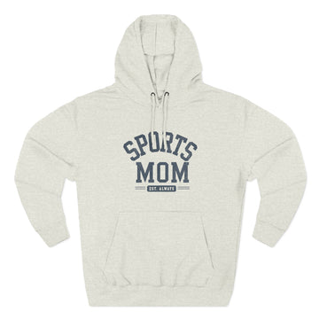 Sports Mom Hoodie | Vintage Athletic Hooded Sweatshirt