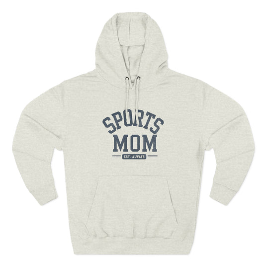 Sports Mom Hoodie | Vintage Athletic Hooded Sweatshirt