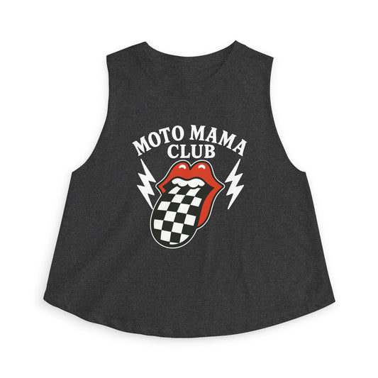 Moto Mama Club Crop Tank Top