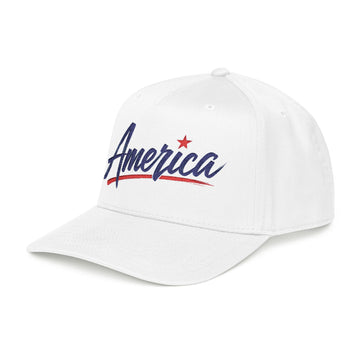 America Patriotic Trucker Hat | Vintage USA Snapback Cap