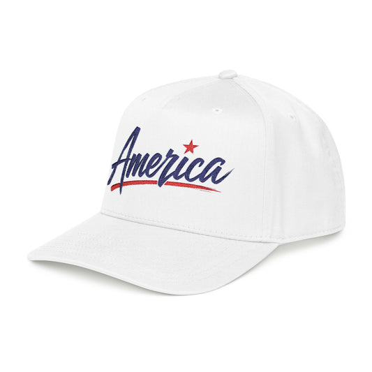 America Patriotic Trucker Hat | Vintage USA Snapback Cap