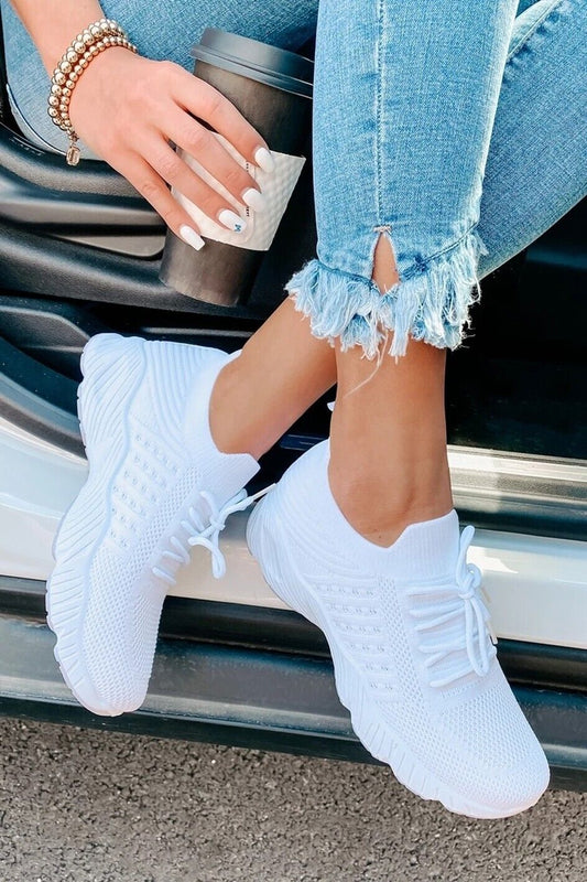 Everyday Knit Mesh Slip On Sneakers