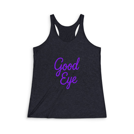 Good Eye Racerback Tank | Baseball Inspired Women's Tank Top
