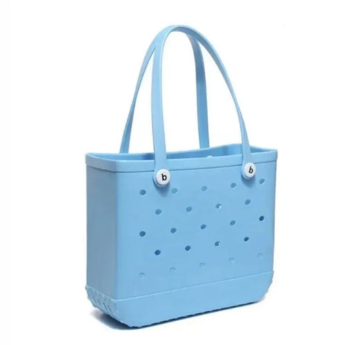 EVA Waterproof Beach Tote Bag | Lightweight Rubber Pool & Everyday Carry Bag