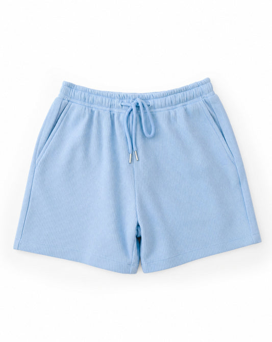 Melly Lounge Shorts | Soft High-Rise Drawstring Shorts for Sports Moms