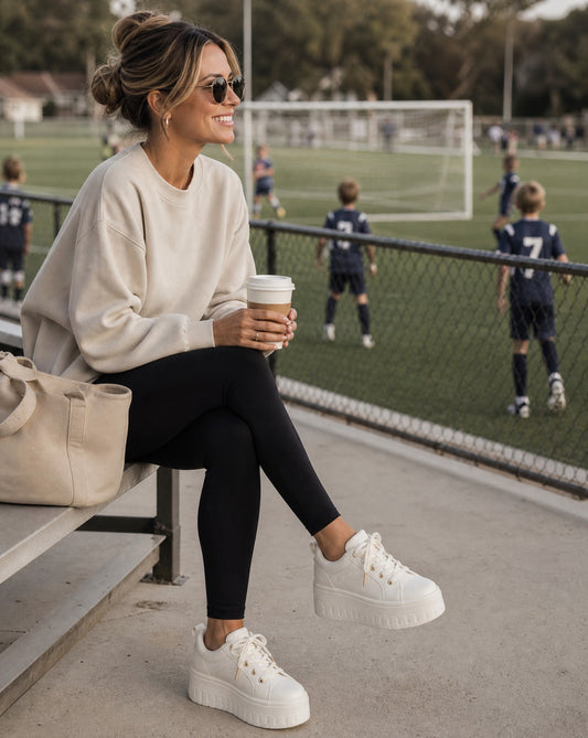 Casual Platform Sneakers | Chunky Everyday Women’s Tennis Shoes