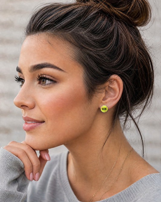 Softball 3 Pair Earring Set | Softball Mom Stud Earrings Set
