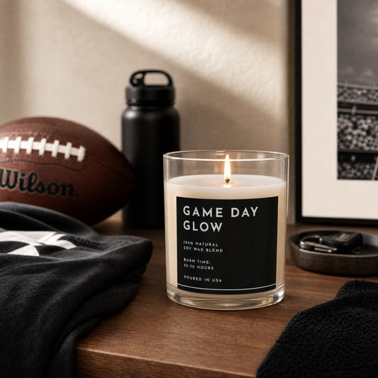 Game Day Glow Sports Soy Candle, 11 oz